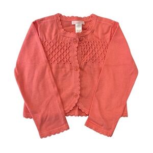 Jamie and Jack Coral Knit Cardigan